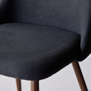 Night – Chaise de salle à manger – Noir, Moka – 56 x 83 x 48 cm