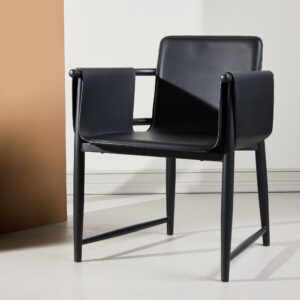 Bjäre – Chaise de salle à manger – Noir – 61 x 78 x 60 cm