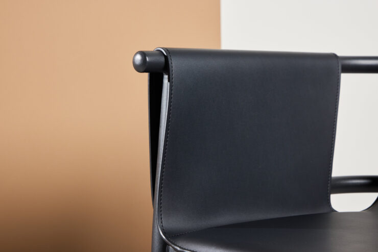 Bjäre – Chaise de salle à manger – Noir – 61 x 78 x 60 cm