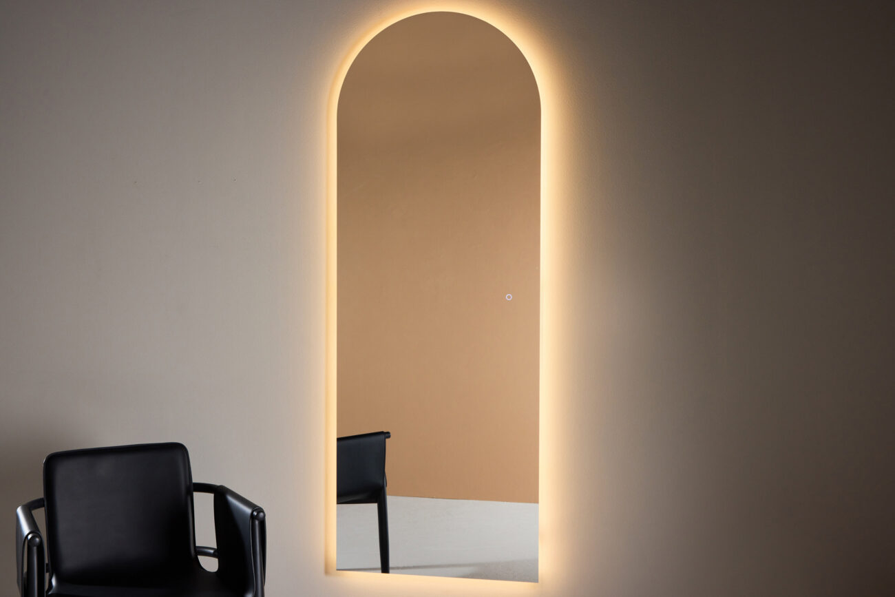 Skeppsvik – Grand miroir – Transparent – 3 x 185 x 70 cm