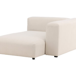 Mavi – Module de canapé – Beige, Noir – 177 x 70 x 138 cm