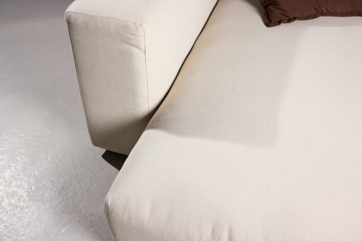Mavi – Module de canapé – Beige, Noir – 177 x 70 x 138 cm