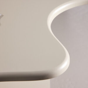 Flower – Table à manger ovale – Beige – 190 x 123 cm