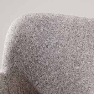 Vätö – Chaise de salle à manger – Beige, Noir – 60 x 81 x 59 cm