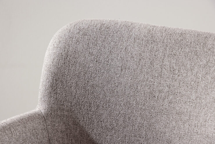 Vätö – Chaise de salle à manger – Beige, Noir – 60 x 81 x 59 cm