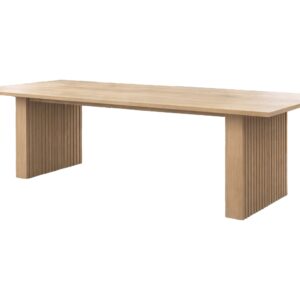 Humle – Table à manger rectangulaire – Naturel – 200 x 100 cm