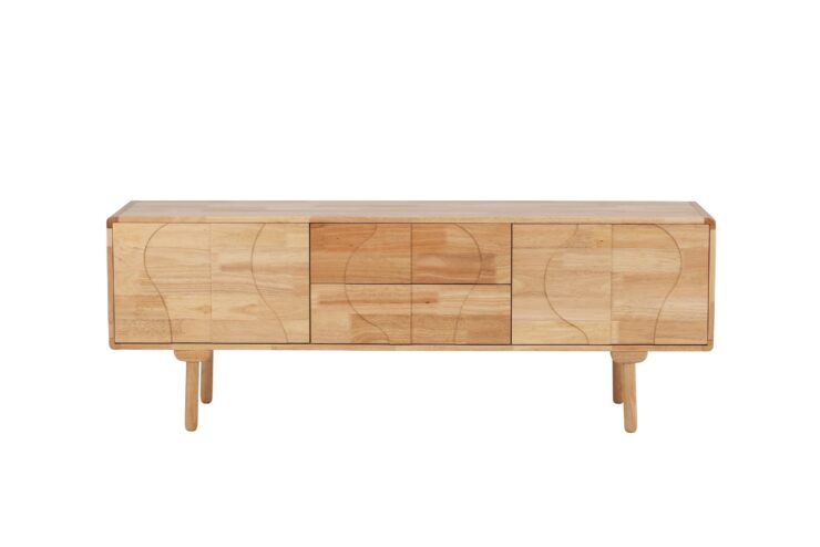 Skärhamn – Meuble de rangement – Naturel – 45 x 180 x 65 cm