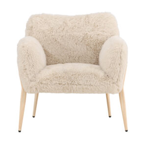 Zenzi – Armchair – Beige, Blanchi – 70 x 78 x 77 cm