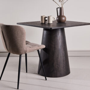 Lanzi – Table à manger rectangulaire – Moka – 80 x 80 cm