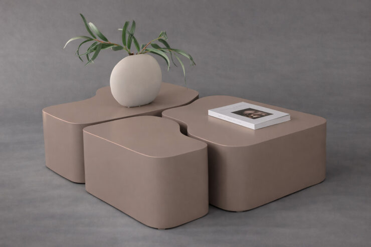 Nordland – Table basse – Marron