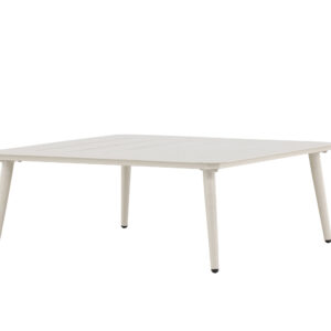 Lina – Table basse – Beige – 90 x 90 cm