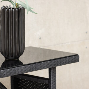 Padova – Table d&rsquo;appoint – Noir – 120 x 40 cm