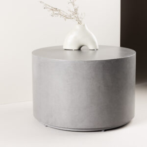Lissabon – Table d&rsquo;appoint – Gris – ⌀60 cm