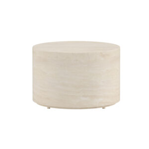 Lissabon – Table d&rsquo;appoint – Beige – ⌀60 cm
