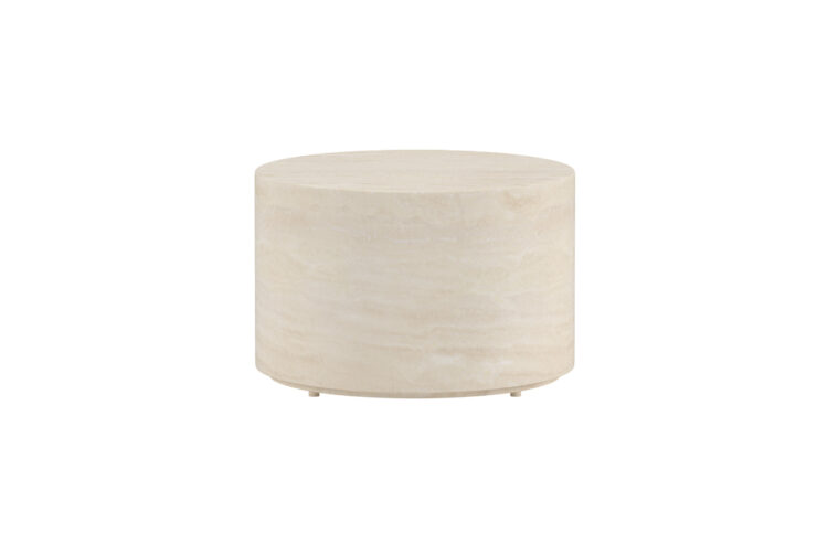 Lissabon – Table d'appoint – Beige – ⌀60 cm