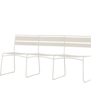 Lina – Canapé 3 places – Beige – 55 x 78 x 180 cm