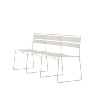 Lina – Canapé 3 places – Beige – 55 x 78 x 180 cm