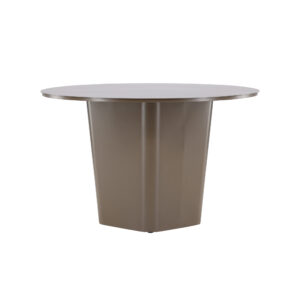 Santa Fe – Table à manger ronde – Marron – ⌀120 cm