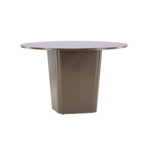 Santa Fe – Table à manger ronde – Marron – ⌀120 cm