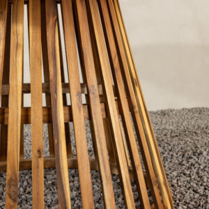 Tucumán – Table à manger ronde – Naturel – ⌀150 cm