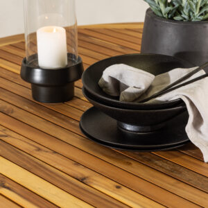 Tucumán – Table à manger ronde – Naturel – ⌀150 cm