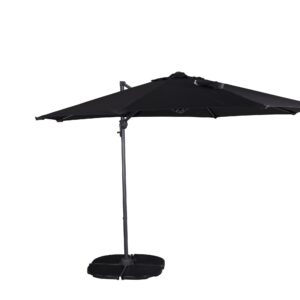 Leeds – Parasol – Noir – ⌀294 cm
