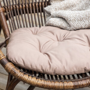 Ella – Fauteuil lounge – Noyer foncé – 76 x 98 x 65 cm