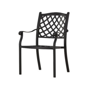 Òbidos – Cafe Chair – Noir – 67 x 94 x 63 cm