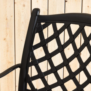Òbidos – Cafe Chair – Noir – 67 x 94 x 63 cm