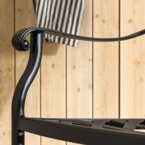 Òbidos – Cafe Chair – Noir – 67 x 94 x 63 cm