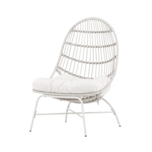 Paul – Fauteuil lounge – Beige – 73 x 94 x 69 cm