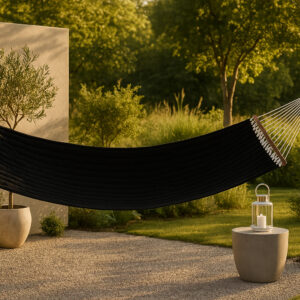 Marbella – Hamac – Noir – 200 x 140 cm