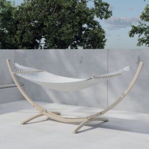 Hedvig – Hamac – Blanchi, Beige – 115 x 320 x 120 cm