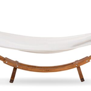 Hedvig – Hamac – Naturel, Blanc – 115 x 120 x 315 cm