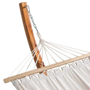 Hedvig – Hamac – Naturel, Blanc – 115 x 120 x 315 cm