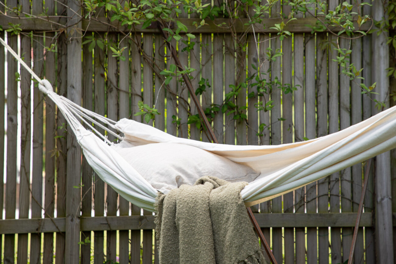 Hedvig – Hamac – Blanc cassé – 200 x 150 cm