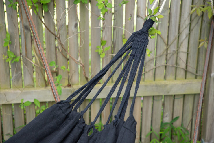 Hedvig – Hamac – Noir – 200 x 150 cm