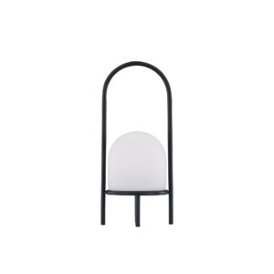 Colie – Lampe à poser – Noir, Blanc – ⌀19 cm