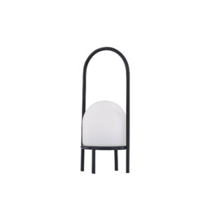 Colie – Lampe à poser – Noir, Blanc – ⌀19 cm
