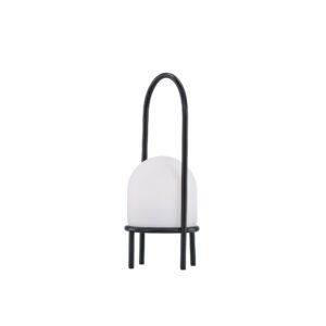 Colie – Lampe à poser – Noir, Blanc – ⌀19 cm