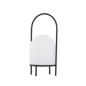 Colie – Lampe à poser – Noir, Blanc – 26 x 53 x 26 cm