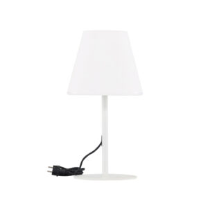 Moris – Lampe à poser – Blanc – ⌀28 cm