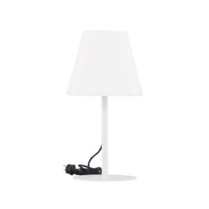 Moris – Lampe à poser – Blanc – ⌀28 cm