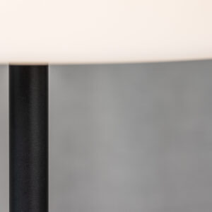 Moris – Lampadaire – Noir, Blanc – ⌀35 cm