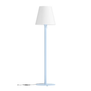 Moris – Lampadaire – Bleu clair, Blanc – ø50 cm