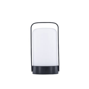 Fern – Lampe à poser – Noir, Blanc – ⌀12 cm