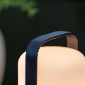 Fern – Lampe à poser – Noir, Blanc – ⌀12 cm