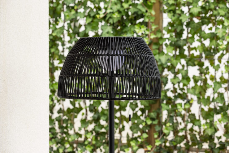 Mabis – Lampadaire – Noir – ⌀40 cm