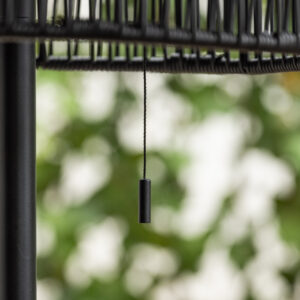 Mabis – Lampadaire – Noir – ⌀40 cm
