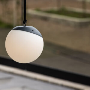 Doris – Suspension – Noir, Blanc – ⌀20 cm